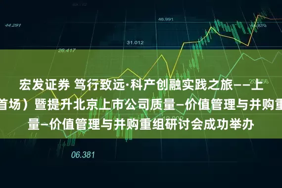宏发证券 笃行致远·科产创融实践之旅——上市公司系列活动（首场）暨提升北京上市公司质量—价值管理与并购重组研讨会成功举办